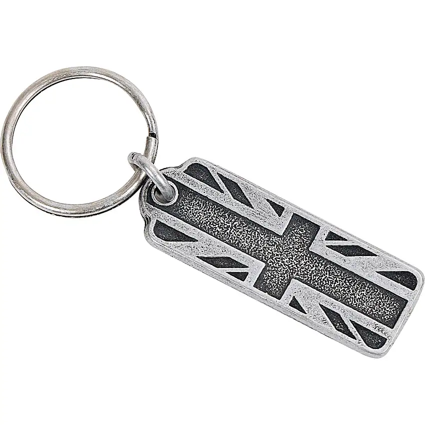 Union Jack Metal Key Chain