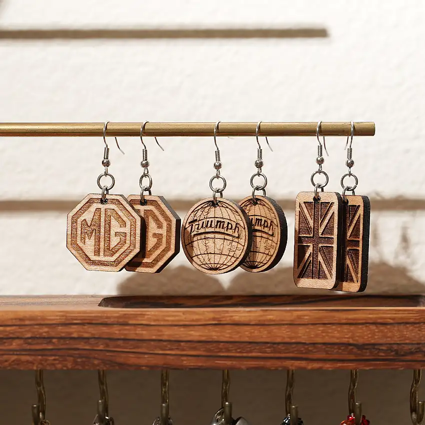 Maple Wood Earrings