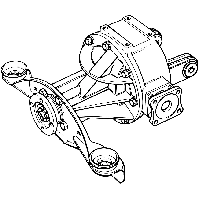 Differential, Rebuilt, 4.11