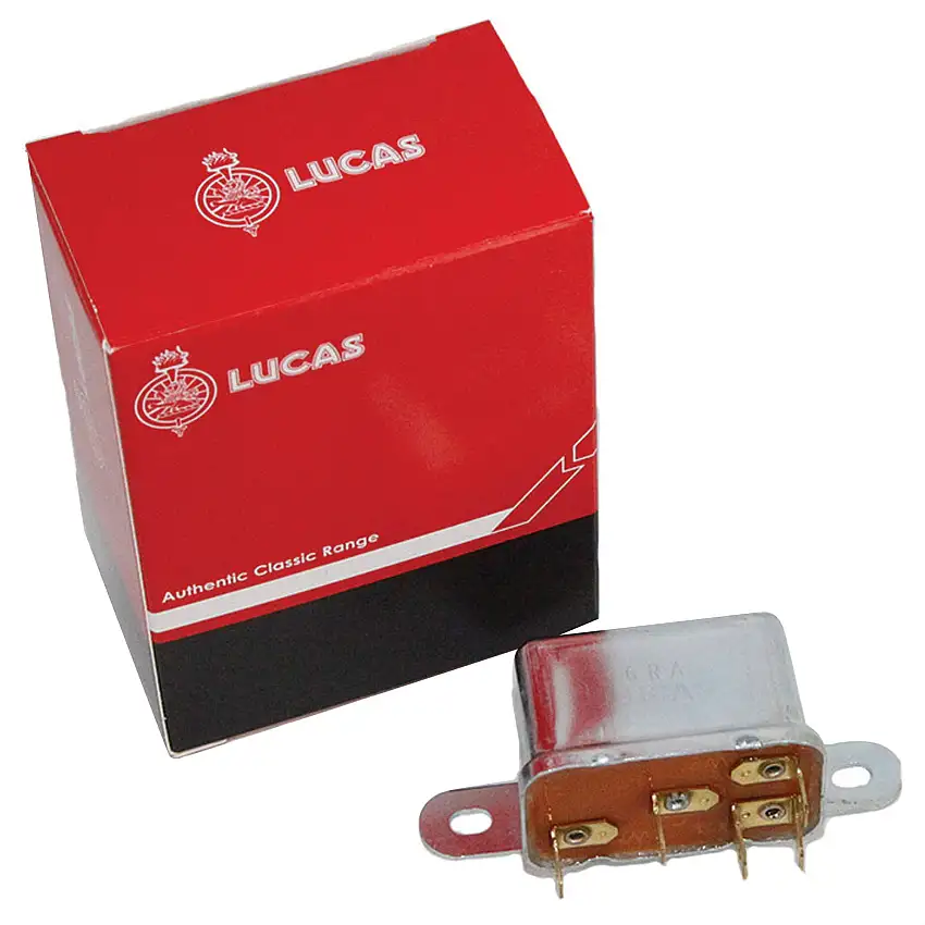 Relay, SPST, 4 Spade Terminals by Lucas Classic