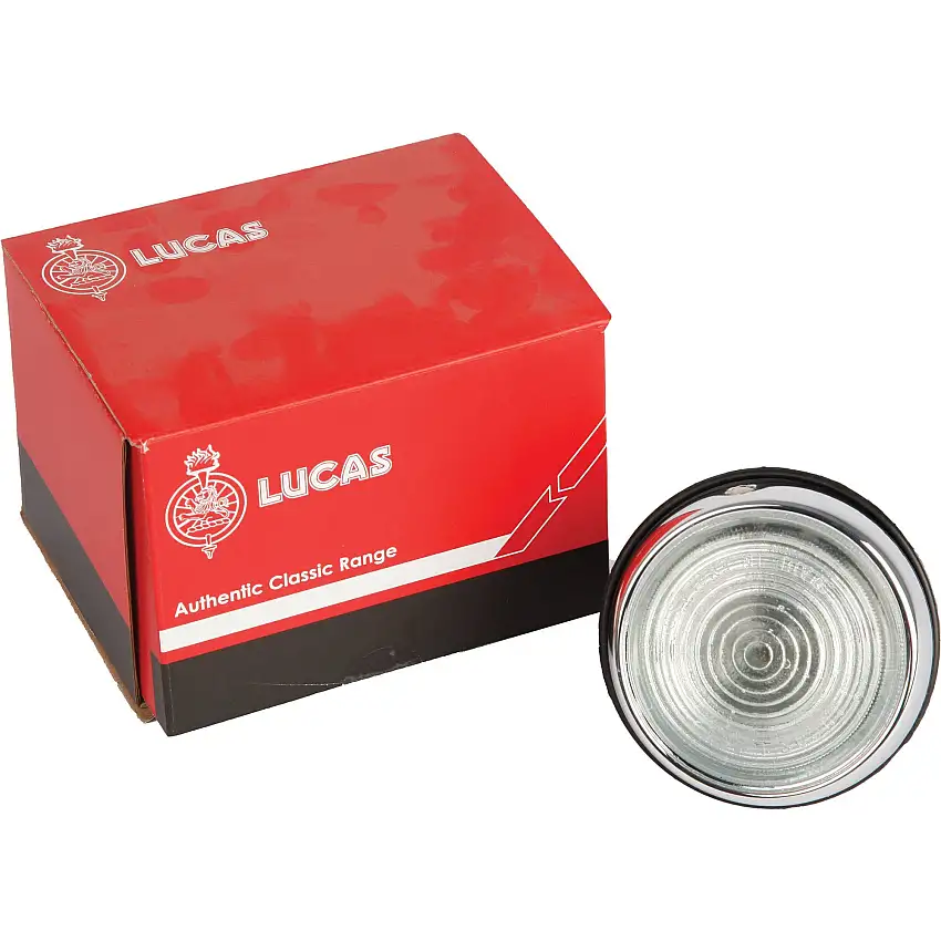 Turn Lamp, Clear Lens, by Lucas Classic