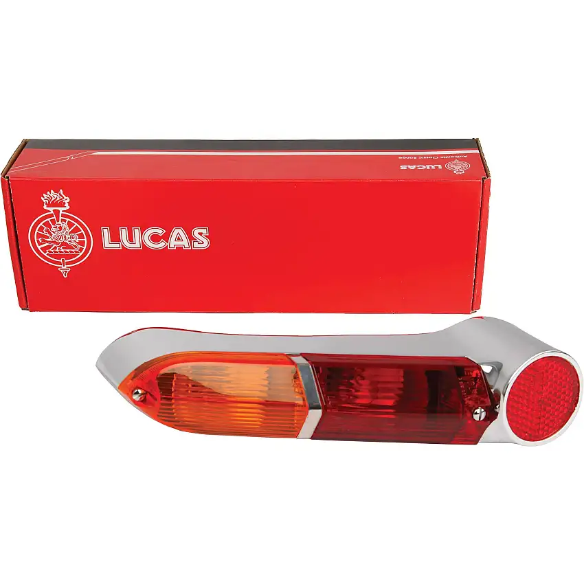 Tail Lamp Assembly, L/H, by Lucas Classic