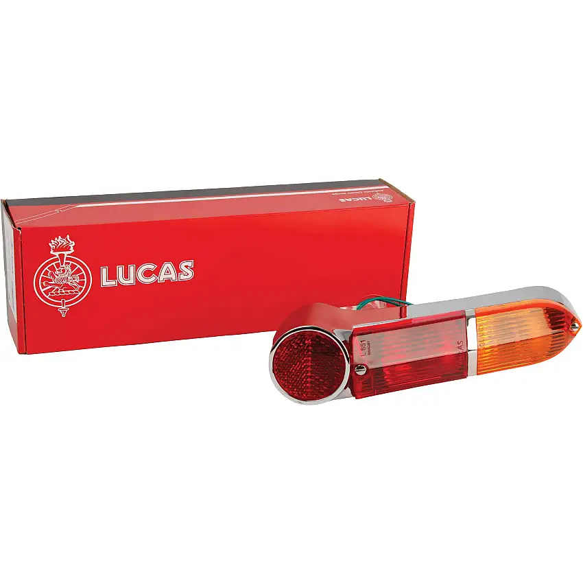 Tail Lamp Assembly, R/H, by Lucas Classic