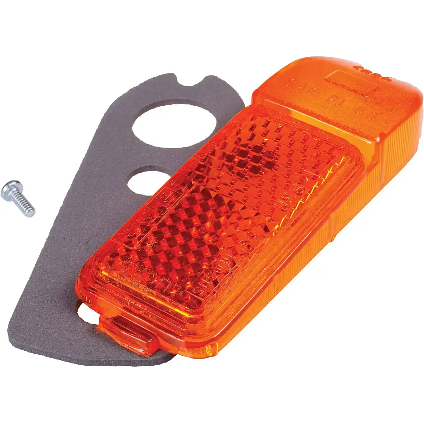 Lens, Front Side Marker, L/H, by Lucas Classic