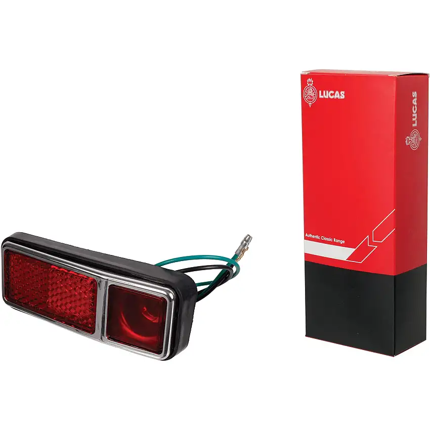Lamp, Rear Side Marker, L/H, by Lucas Classic