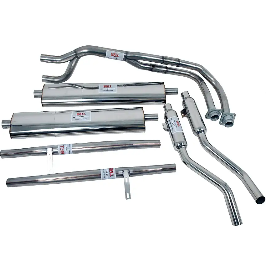 Stainless Steel Standard Exhaust System by Bell Exhaust 009-746