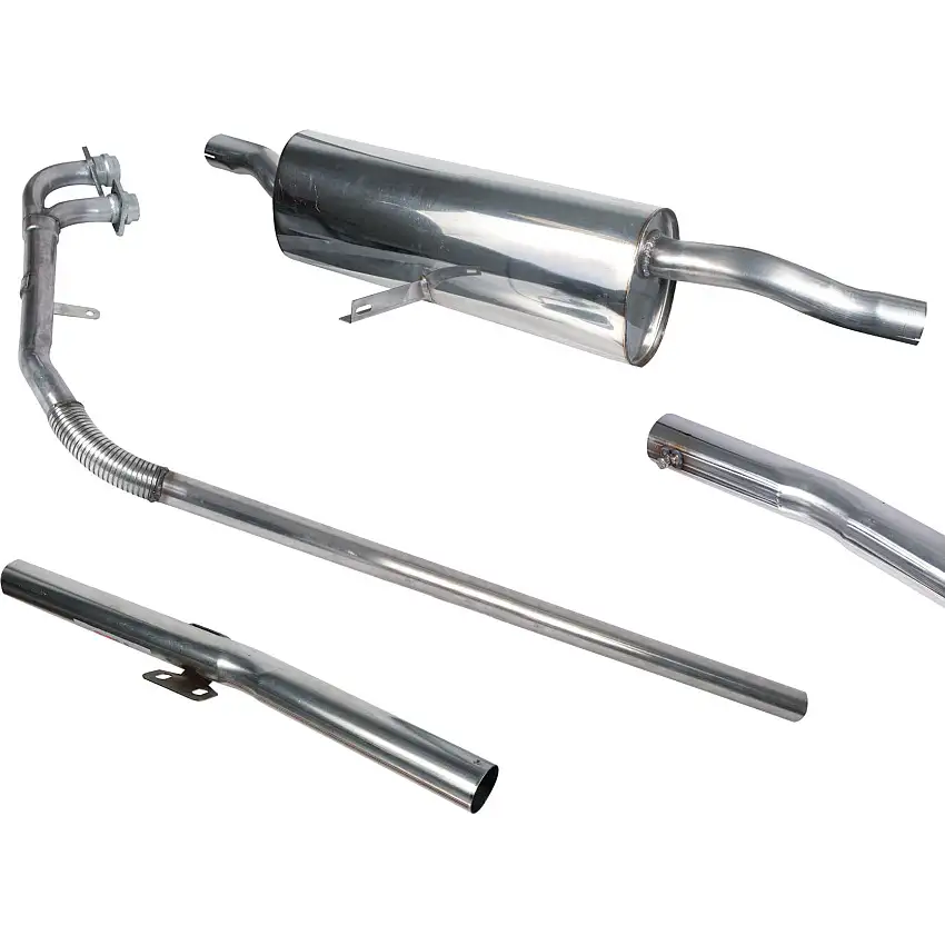 Stainless Steel Standard Exhaust System, Single Outlet by Bell Exhaust