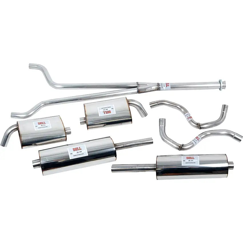Stainless Steel Standard Exhaust System by Bell Exhaust 009-760