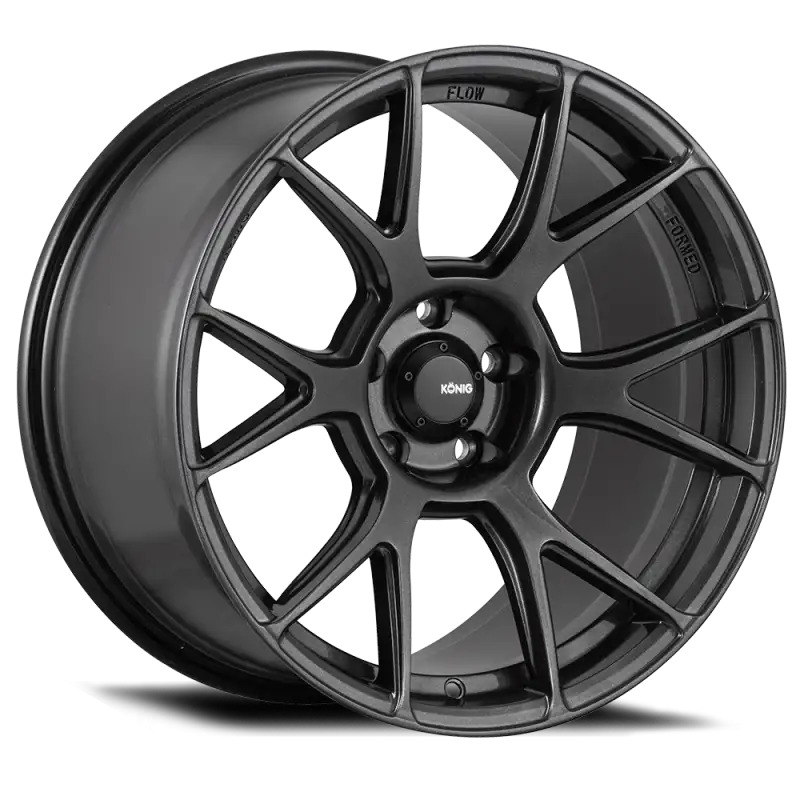 Konig Ampliform 18x8.5 5x112 ET43 Dark Metallic Graphite