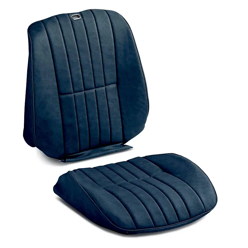 Vinyl Seat Kit, Blue, without Headrest Cover, TR7/8