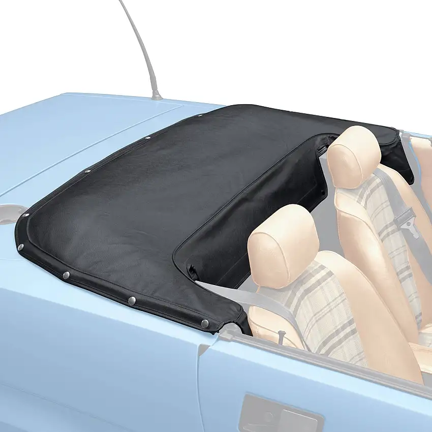 Convertible Top Boot - Black, vinyl