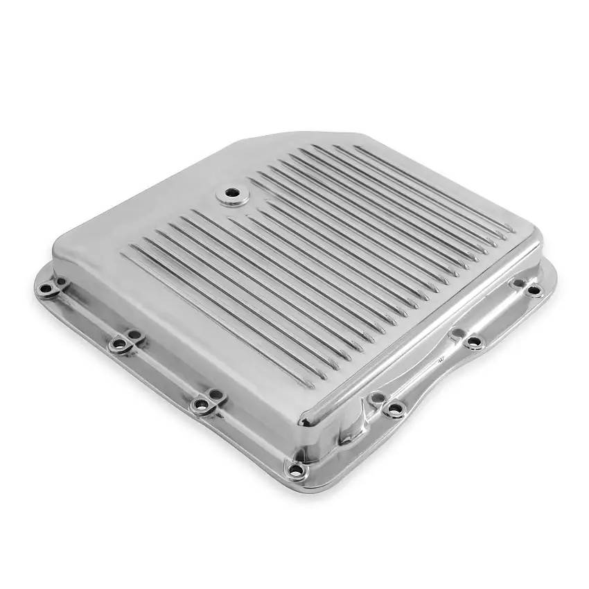 Mr. Gasket 9791G Mr. Gasket Transmission Oil Pan - Polished Aluminum