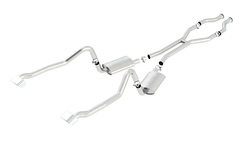 Borla 100407 Header & Manifold-Back Exhaust System - S-Type