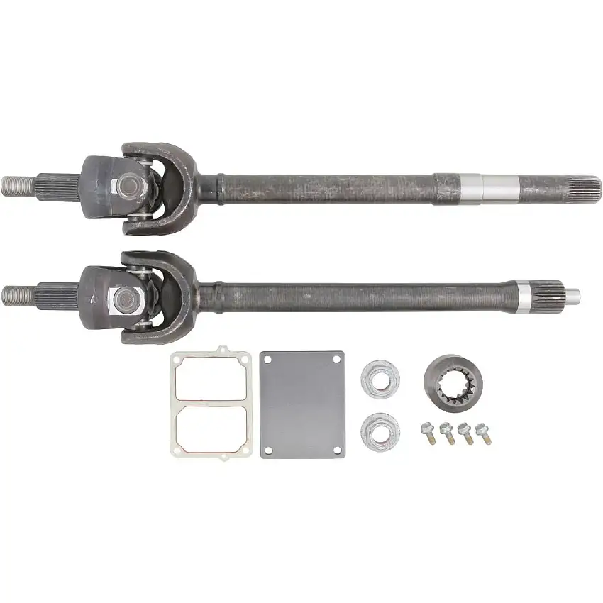 Dana Spicer Axle Shaft Kit for 18-25 Jeep Wrangler JL & Gladiator JT with Wide Dana 44 Front Axle, E-Locker and FAD Removal 10044474