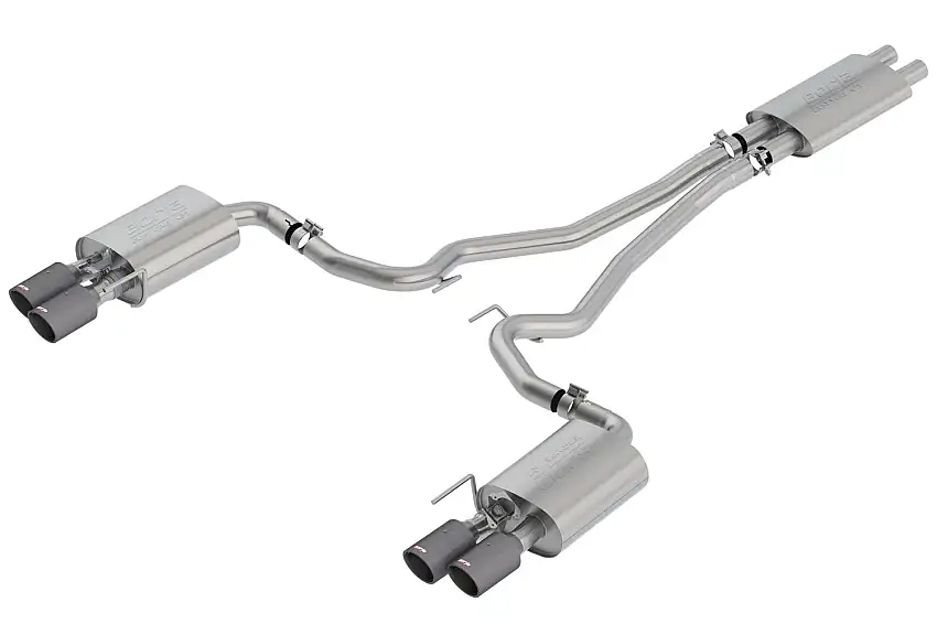 Borla 1014045CF Cat-Back Exhaust System - EC-Type - Touring
