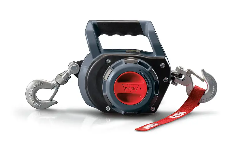 Warn 101575 Winch 750 lbs. Single-Line Pulling Capacity Synthetic Rope