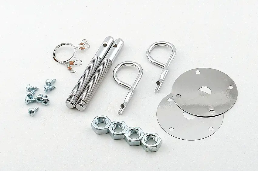 Mr. Gasket 1016 Mr. Gasket Hood Pins Kit - 7/16 Inch - Safety Pins