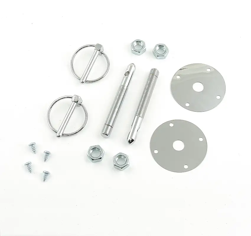 Mr. Gasket 1017 Mr. Gasket Hood & Deck Pinning Kits - With Screw-On Scuff Plates