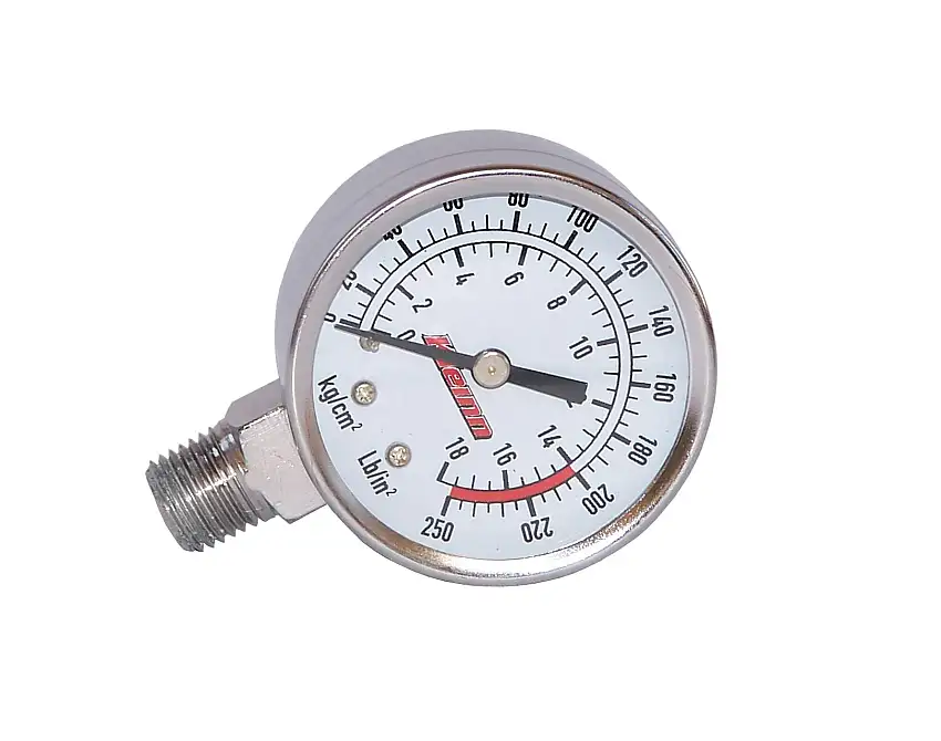 Kleinn Automotive Air Horns 1024 Analog Air Pressure Gauge