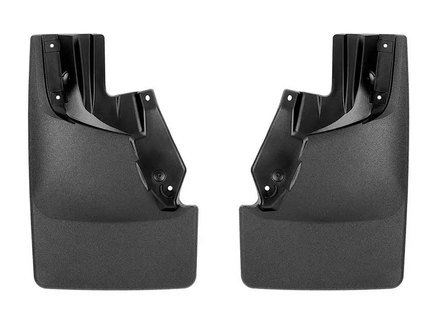 WeatherTech MudFlap No-Drill DigitalFit; Black 110162