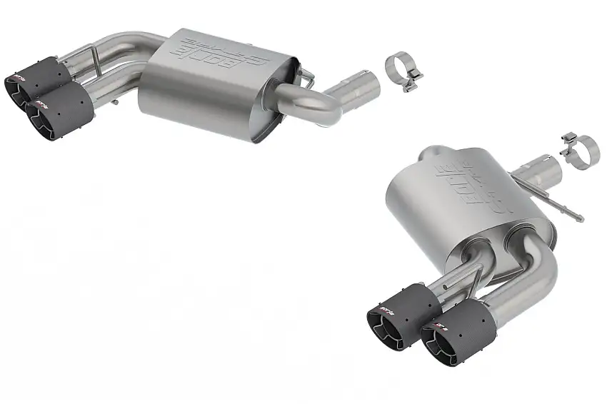 Borla 11920CF Axle-Back Exhaust System - S-Type