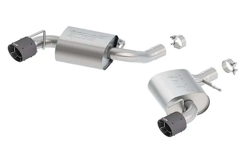 Borla 11922CF Axle-Back Exhaust System - S-Type