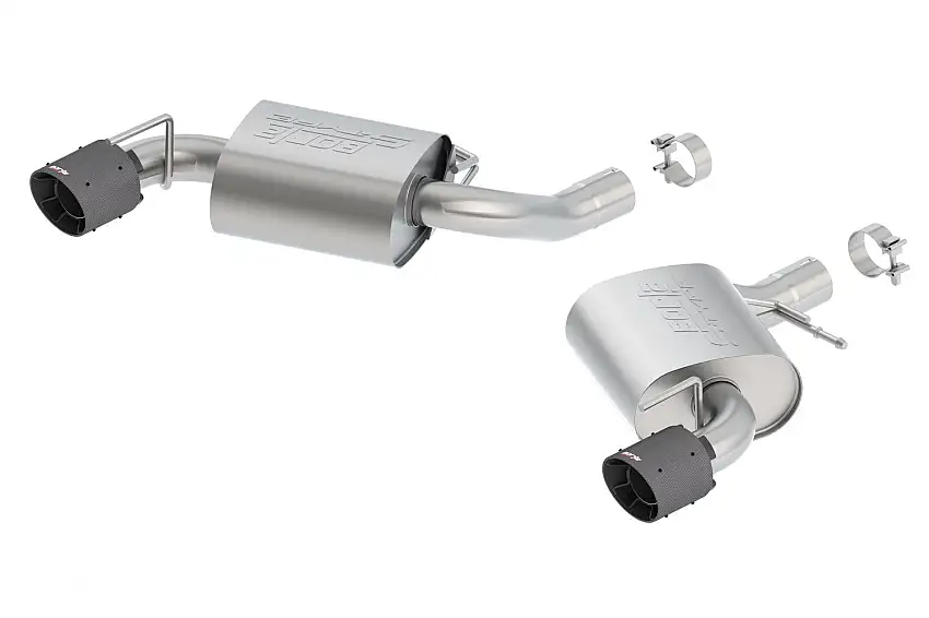 Borla 11922CFBA Axle-Back Exhaust System - S-Type