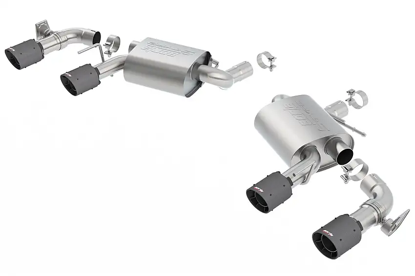 Borla 11924CFBA Axle-Back Exhaust System - S-Type