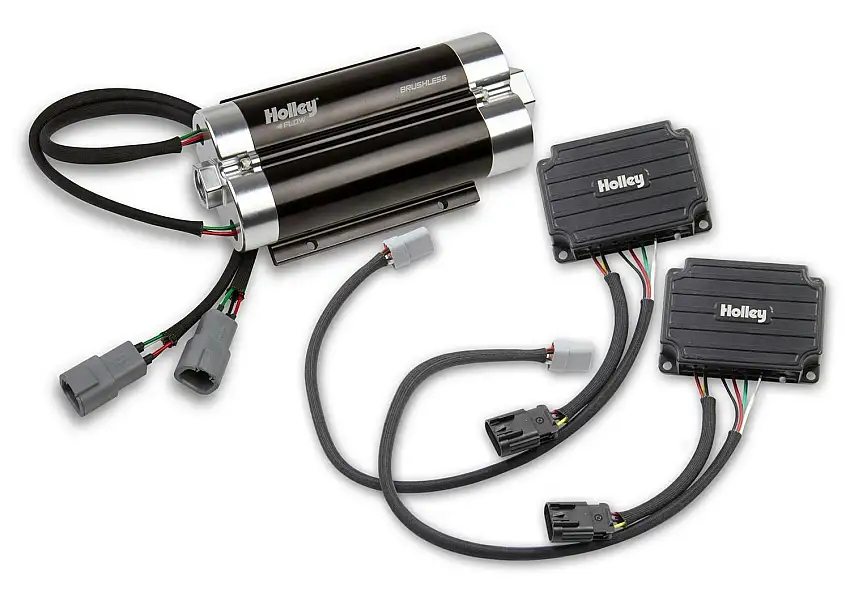 Holley 12-3000 VR2 Brushless Fuel Pump w/Controller-Single 16AN Inlet