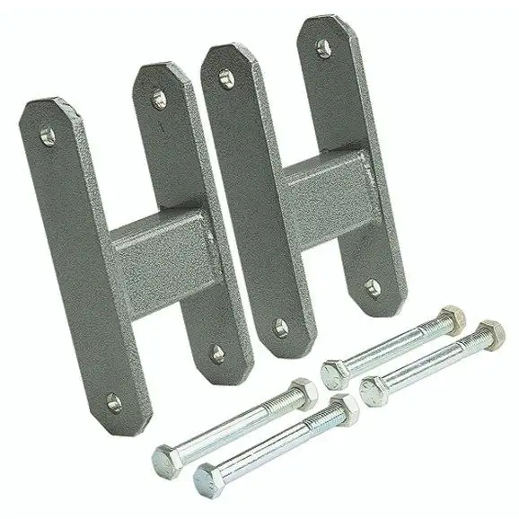 Warrior Products 0-1/2" Lift Leaf Spring Shackles For 1987-95 Jeep Wrangler YJ Front 120