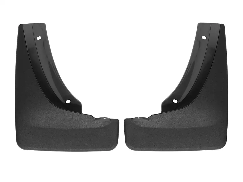 WeatherTech MudFlap No-Drill DigitalFit; Black 120128