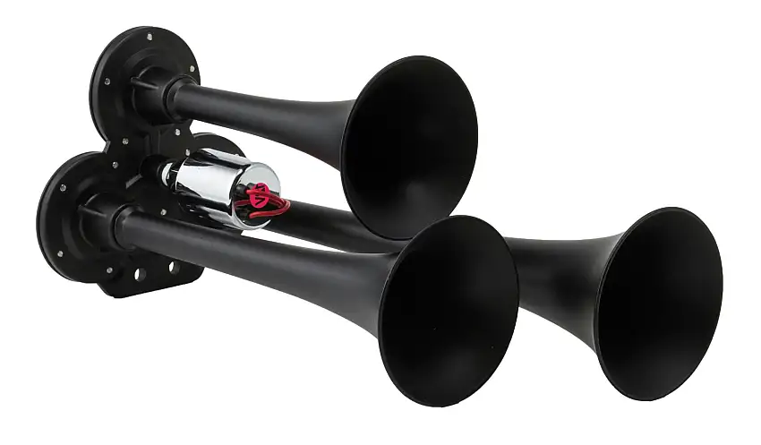 Kleinn Automotive Air Horns 130-1 Black Triple Horn