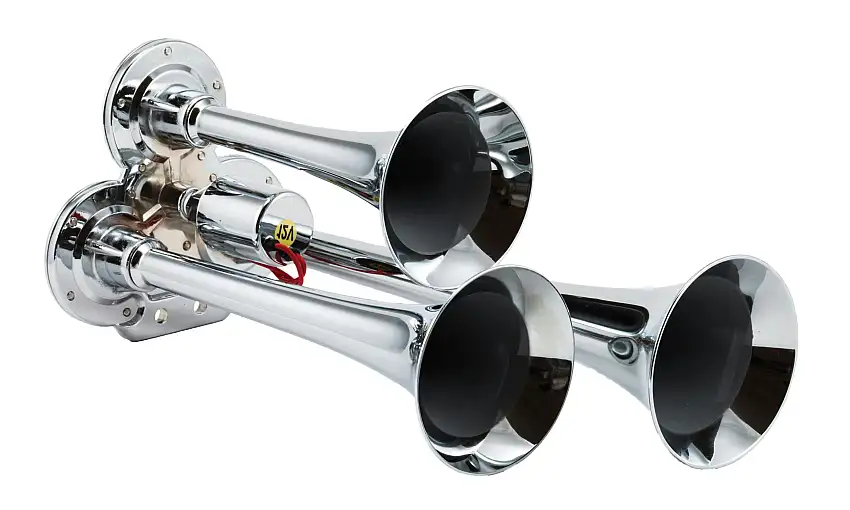 Kleinn Automotive Air Horns 130 Chrome Triple Horn