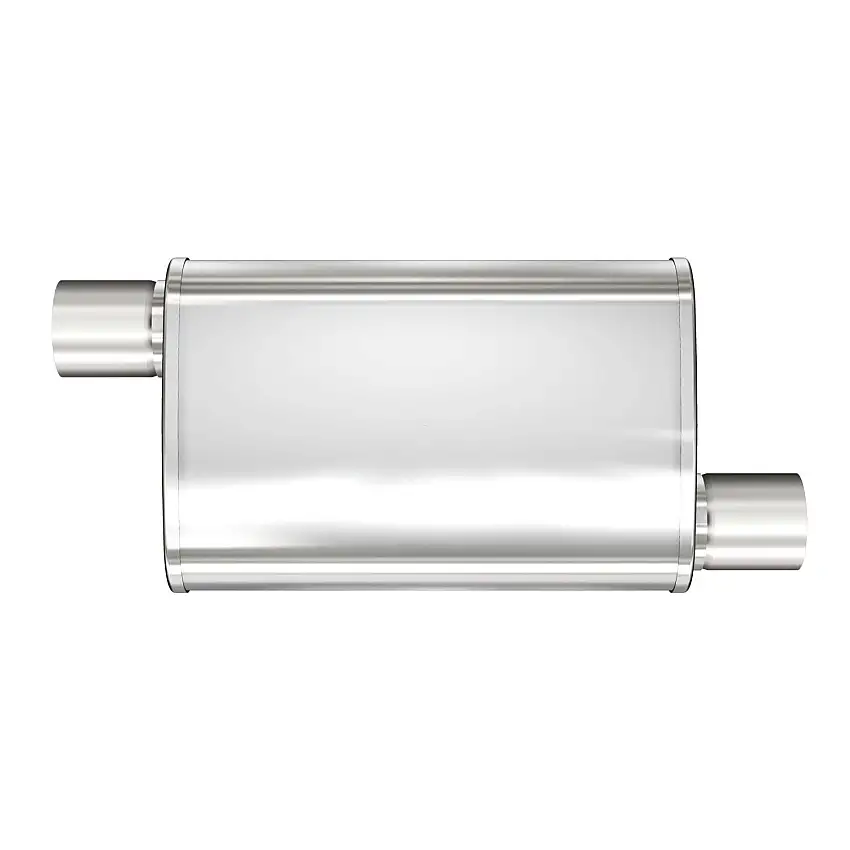 MagnaFlow Exhaust Products 13236 Multi-Chamber Performance Muffler; 2.5in. Offset/Offset; 4x14x9 Body