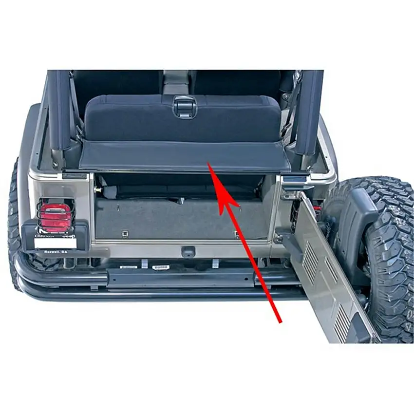 Rugged Ridge 13550.01 Tailgate Tonneau Bar Kit