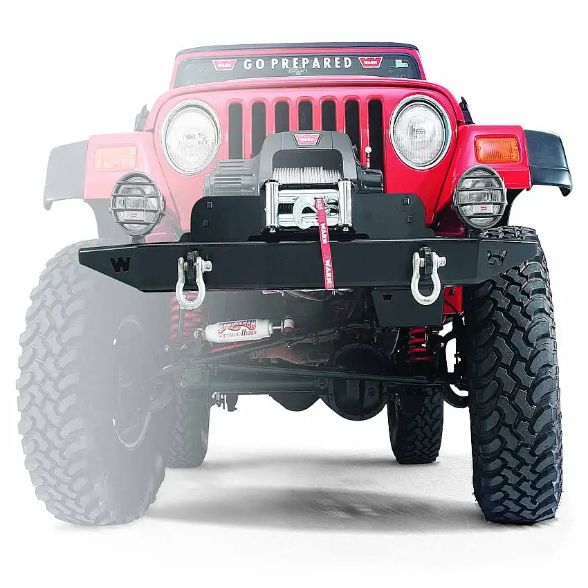 Warn 13910 Winch Mount Plate Kit for Jeep CJ