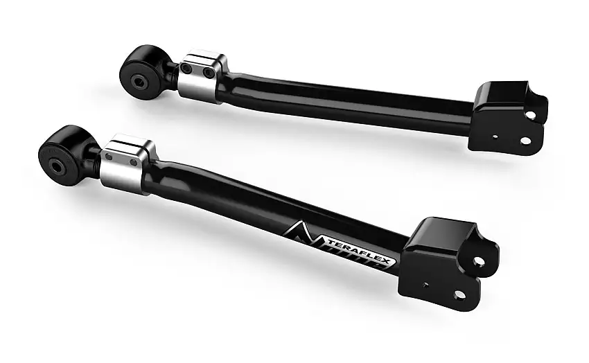 TeraFlex Alpine Front Upper Flexarm Kit For 2007-18 Jeep Wrangler JK 2 Door & Unlimited 4 Door Models (2-4"? Lift) 1415520