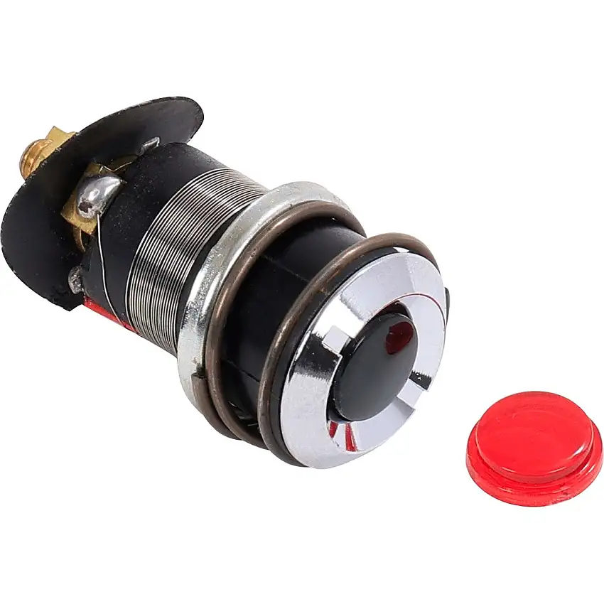 Warning Lamp by Classic Gold, Red and Green lenses