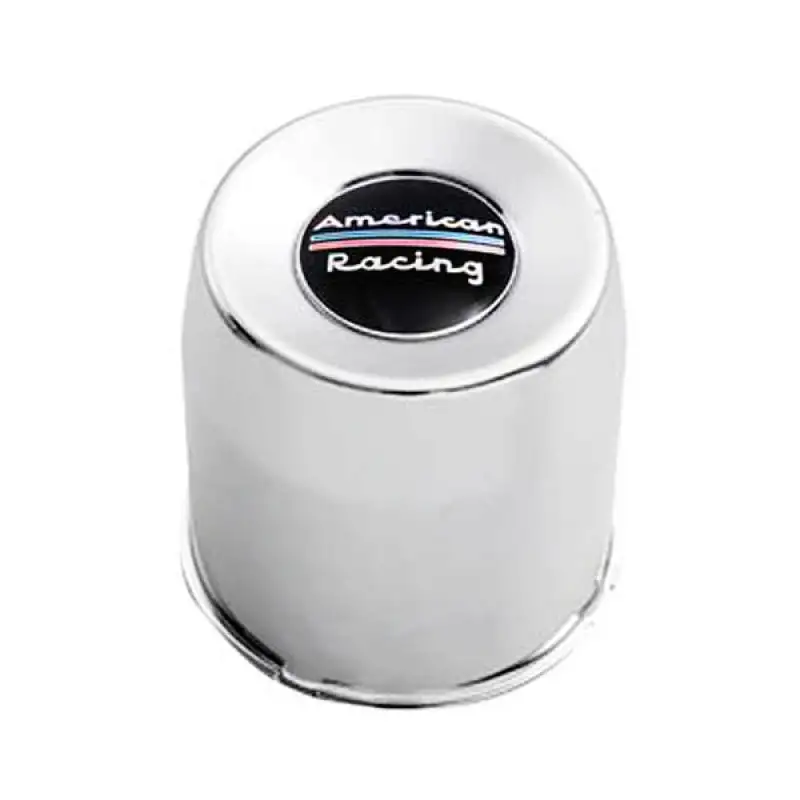 American Racing 1425002SS - 4.25" Push Thru Closed Center Cap - Chrome Steel