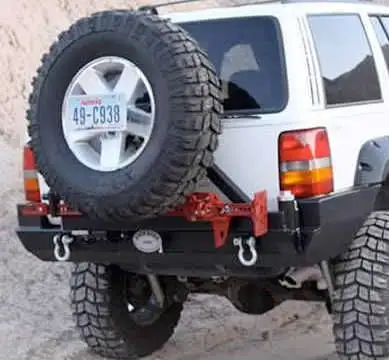 Rock Hard 4X4 Rear Bumper for 93-98 Jeep Grand Cherokee ZJ RH7001ZJ-