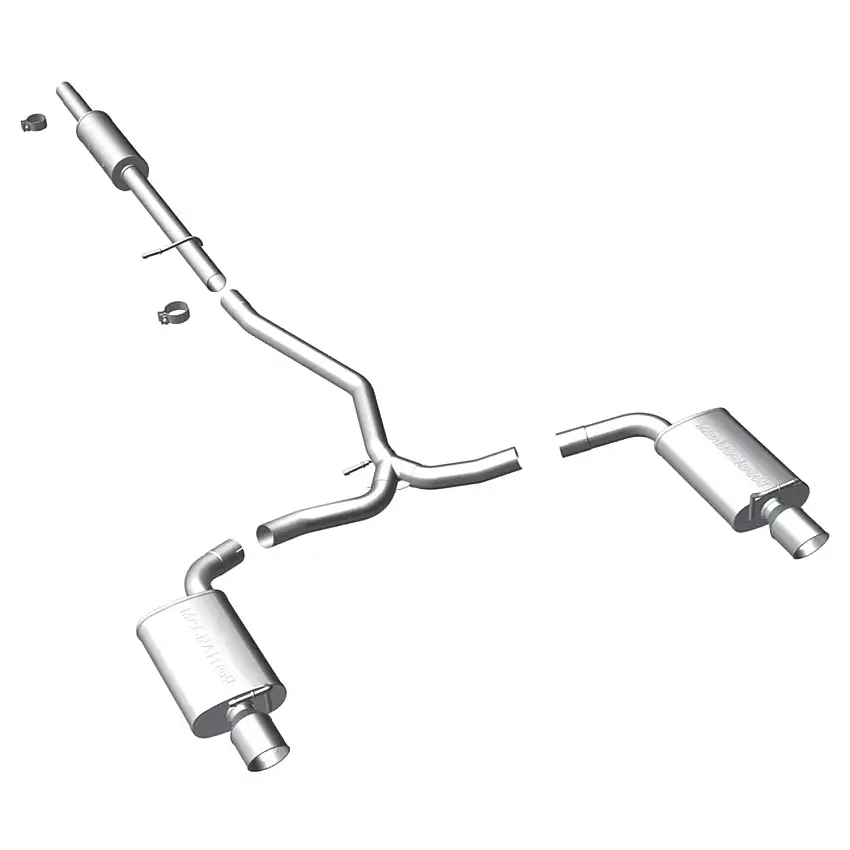 MagnaFlow Exhaust Products 15467 Street Series Polished Cat-Back System
