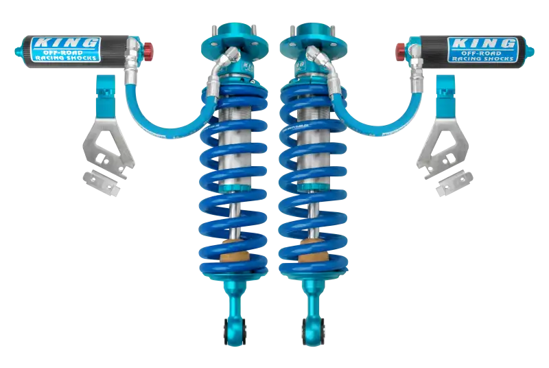 King Shocks 2022+ Toyota Tundra Front 2.5 Dia w/ Remote Reservoir Coilover & Adjuster (Pair)