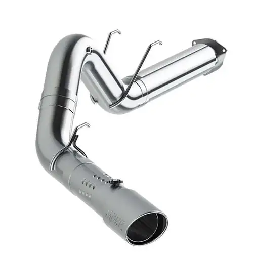 MBRP Armor Lite 5" Aluminized Steel DPF Back Exhaust 17-26 Ford 6.7L Powerstroke