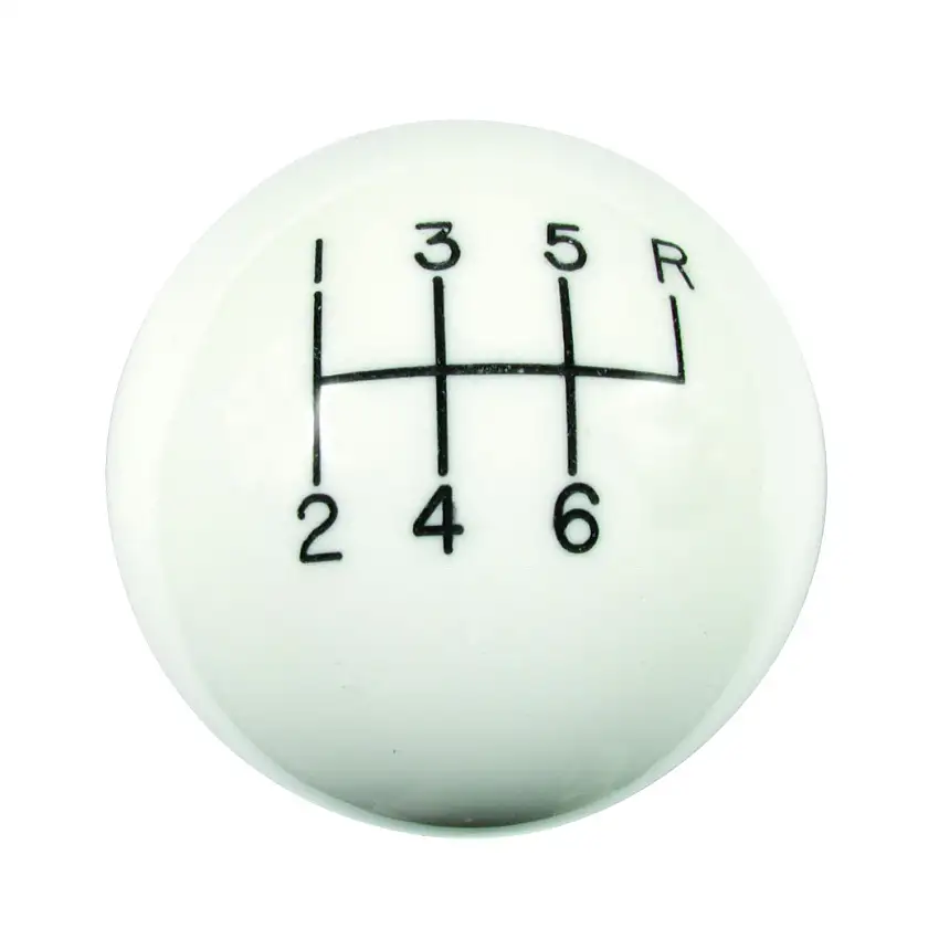 Hurst 1630056 Hurst Shift Knob - 6-Speed - White