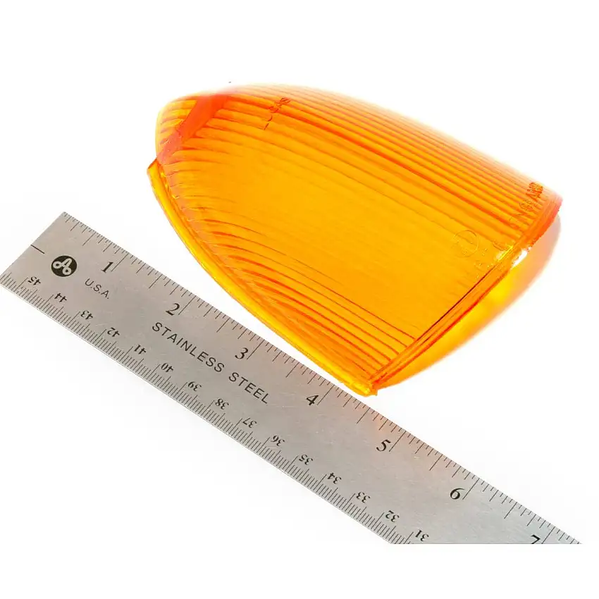 LENS, flasher, amber, Euro-spec.