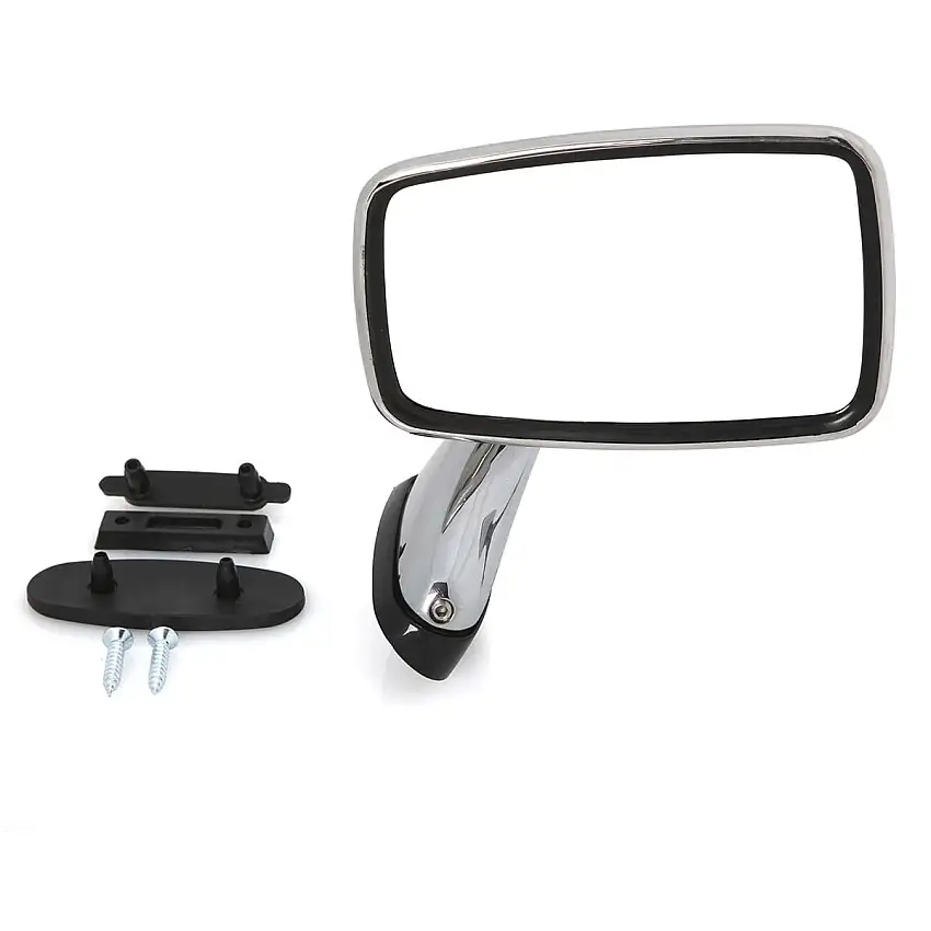 Door Mirror - Stainless Steel - Flat - right - TEX Brand