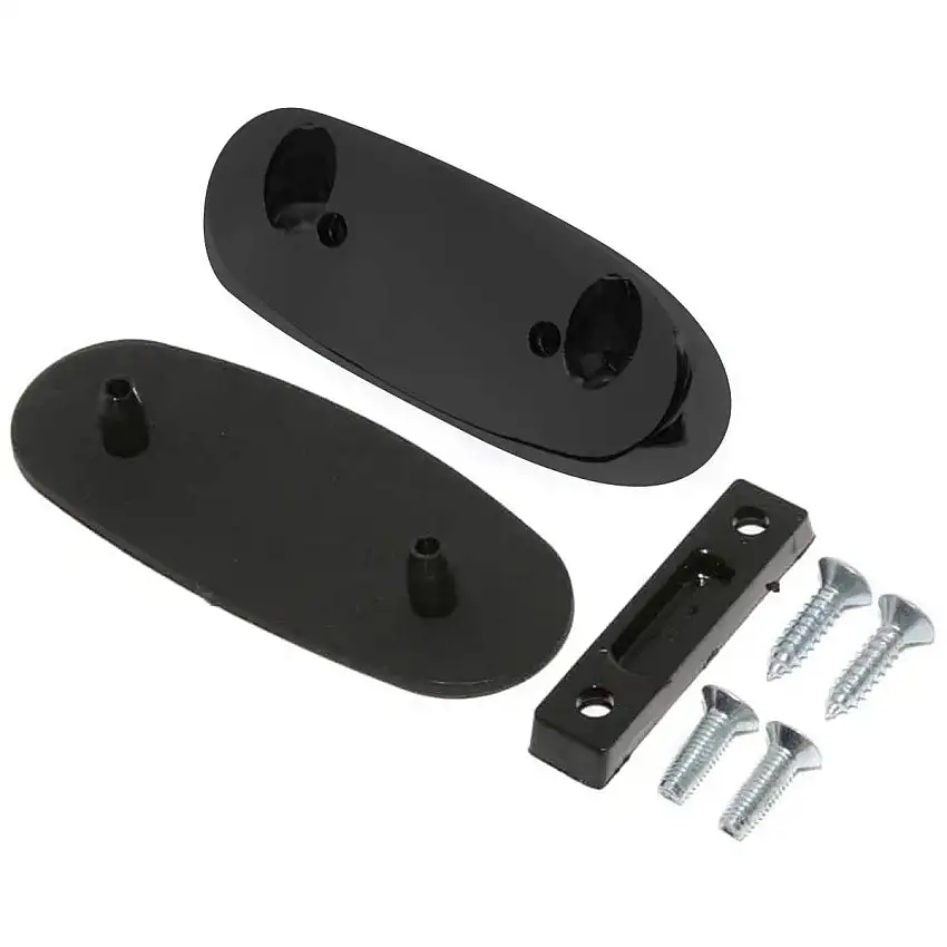Base Kit, Door Mirror, Black