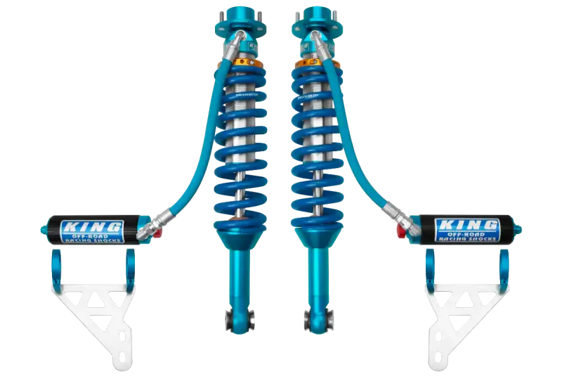 King Shocks 2019+ Ford Ranger Raptor 2.5 IBP Front Coilovers w/ RR & Comp Adj. - Pair