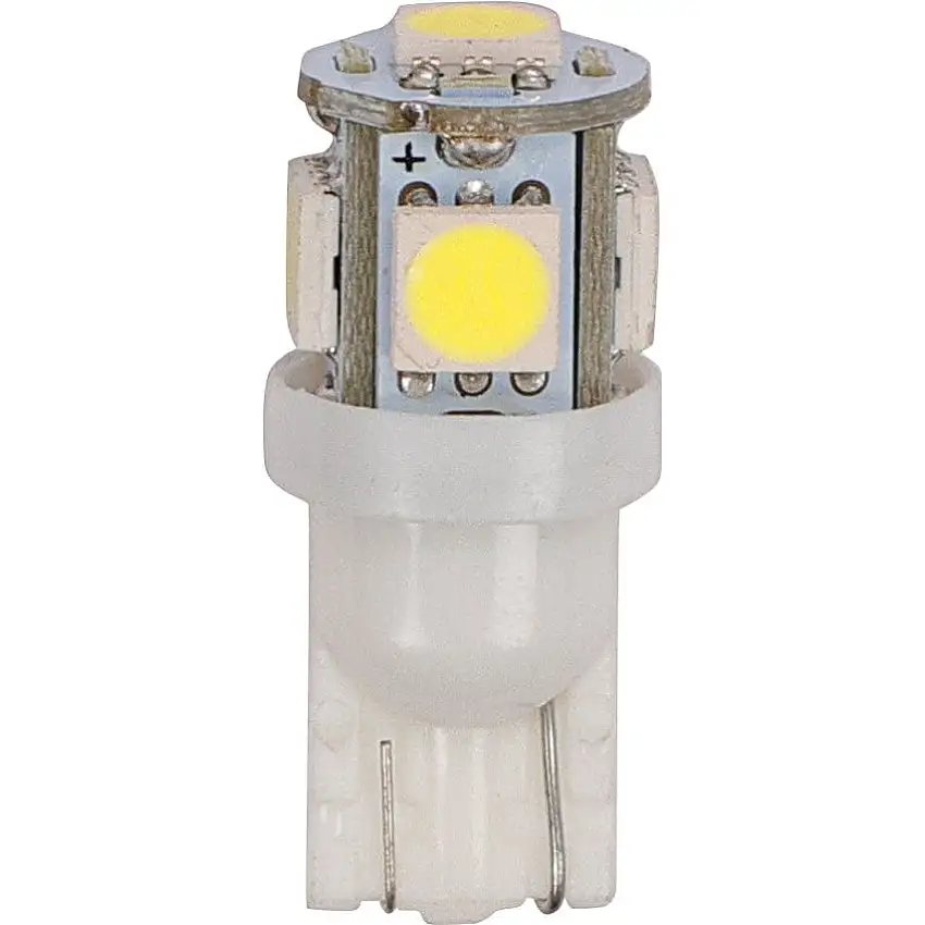 Tall LED Dash Bulb, White, Wedge type