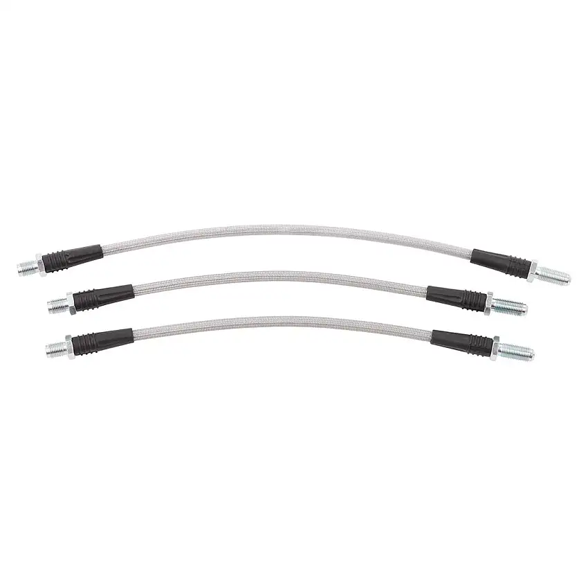 BRAKE HOSE SET, stainless 180-358